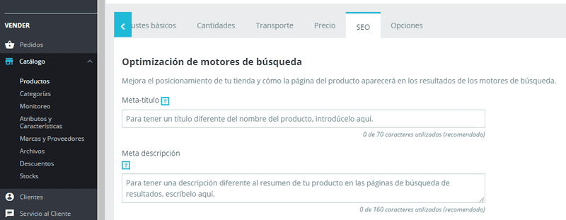 Optimiza el SEO de tu PrestaShop con los metatítulos y metadescripciones
