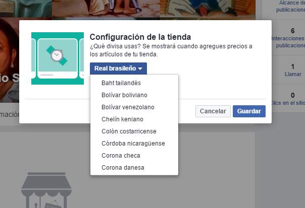 Paso 5 Facebook