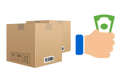 dinero por envio