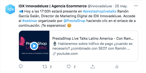 RTs y Likes en Twitter