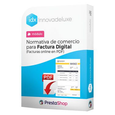 Módulo de Factura Digital PDF (Normativa de comercio)