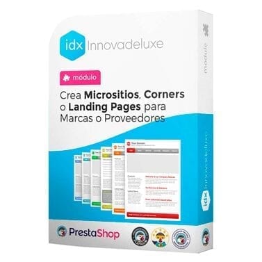 Módulo para Micrositios, Landing pages o Corners para marcas o fabricantes
