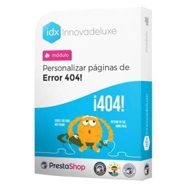 Módulo para personalizar la página de error 404
