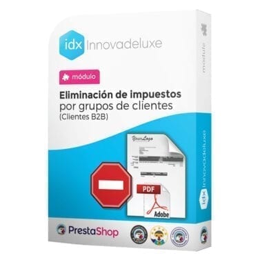 Eliminar impuestos en factura para B2B