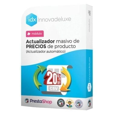 Módulos Actualizador masivo de precios