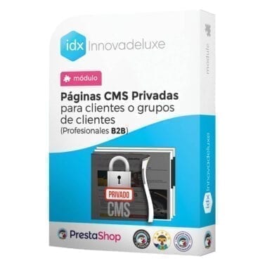 Módulo para tener páginas CMS privadas por grupos de clientes