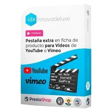 Módulo para añadir una pestaña en los productos para incluir Videos