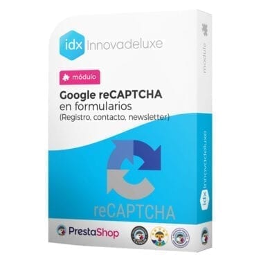 Módulo para añadir Recaptcha en los formularios de la tienda