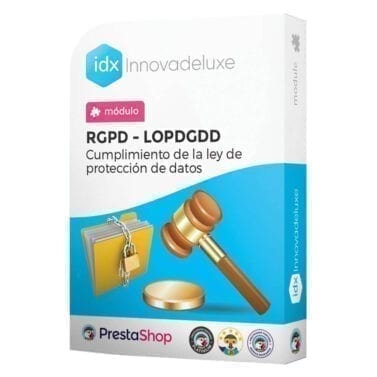 Módulo para cumplimiento de la Ley de Protección d eDatos (RGPD)
