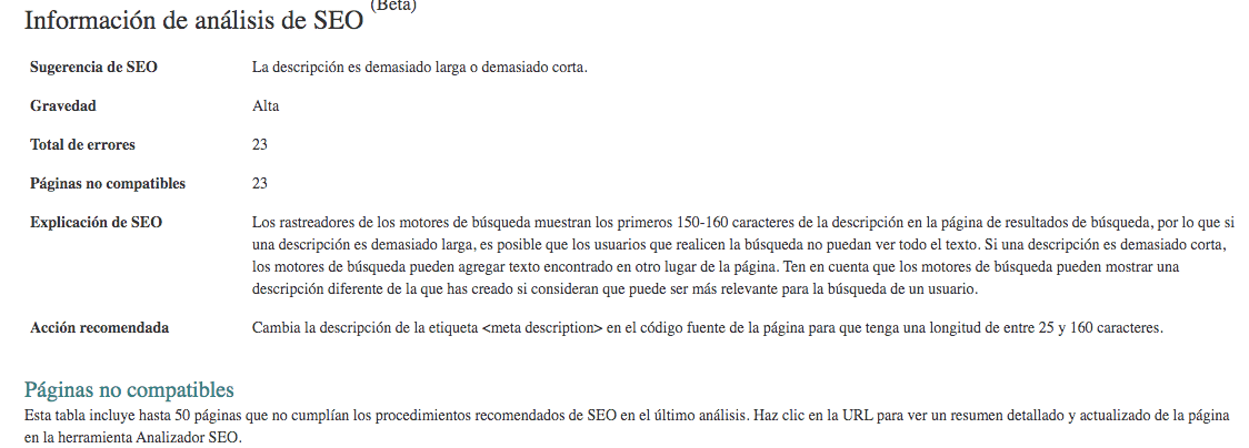 informe analisis seo