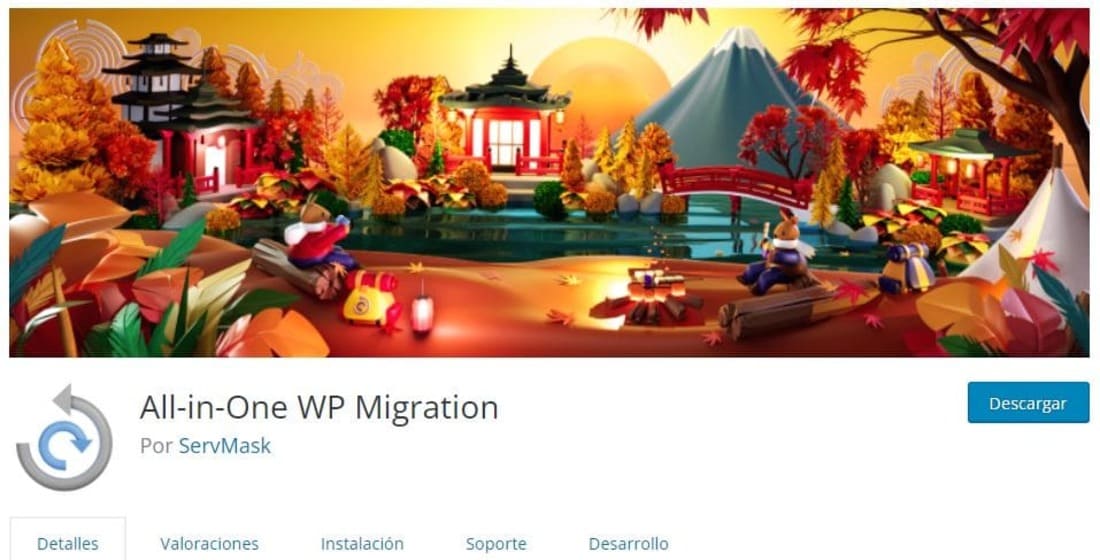 plugin all in one wp migration