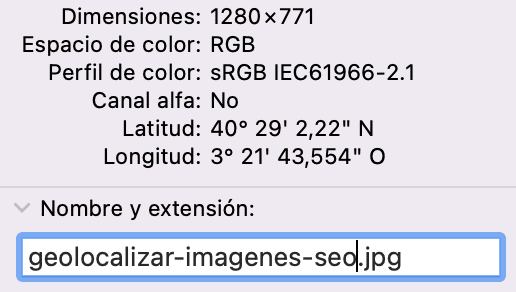 ejemplo geoposicionar imagen