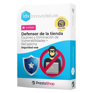 Módulo Defensor de la tienda (escaneo y arreglo de vulnerabilidades)