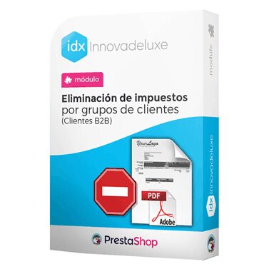 Módulo para eliminar impuestos en las facturas para tiendas B2B para profesionales