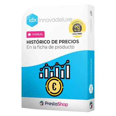 Módulo histórico de precios del producto