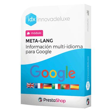 Módulo indicador de idioma para Google (meta-lang)