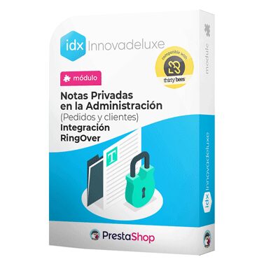 Módulo de notas privadas + Integración con Ringover