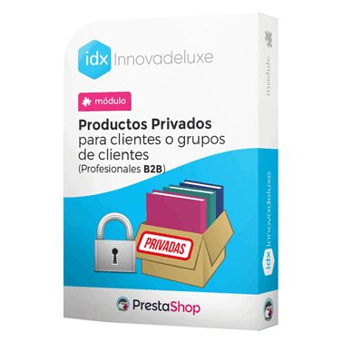 Módulo Productos Privados por cliente y grupos de clientes