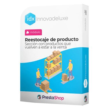 Módulo Reestocaje de productos. Sección para productos disponibles nuevamente