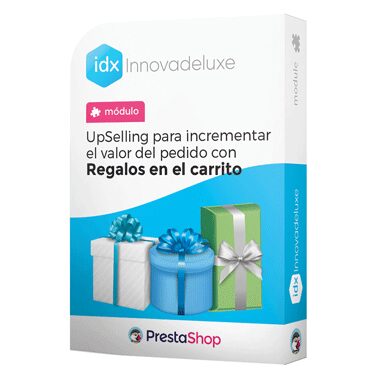 Módulo UpSelling para ofrecer regalos en el carrito