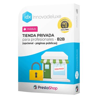 Módulo para hacer la tienda Privada para profesionales