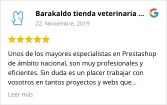 Reseña PresatShop de Barakaldo Tienda Veterinaria