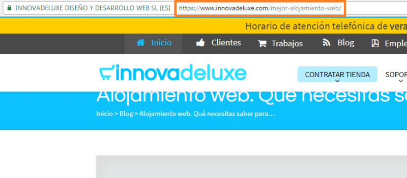 Qué es una URL y qué partes tiene