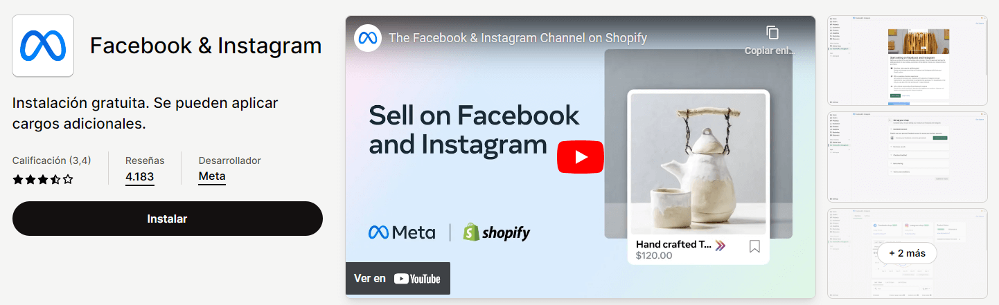 Tienda Facebook